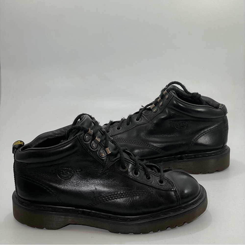 Dr. Martens 8287 Vintage 90s England Black Leather Boots Size 8
